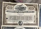  lot Of 6  International Mercantile Marine Stock   Titanic- All Different Colors