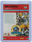 2013 Packers Dave Robinson Signed Card Panini Hof Class Of 2013  7 Auto Packers