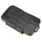 Jjc Mc-sdmsd24 Anti-shock Memory Card Case 12 X Sd And 12 X Micro Sd Cards 