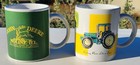 Set Of 2 John Deere Ceramic Coffee Mugs By Gibson