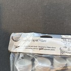 New Vintage Wilton Angel Wedding Cake Pillars Set Of 4- 6  Long Nos Cupid