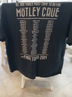 Xxl Motley Crue  Concert T Shirt