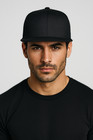 Original Plain Solid Color Fitted Cap W flat Bill Baseball Cap Blank Hat  hatco 