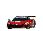 Carrera Go    64242 Ferrari 296 Gt3 Af Corse   21 1 43 Slot Car