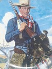 John Wayne  spirit Of The West  Franklin Mint Collector Plate Numbered W  Coa