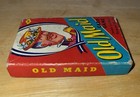 Vintage Old Maid Fairchild Card Game W  Original Box  missing A Few Cards 
