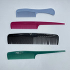 Vintage Goody Comb Lot Unbreakable Usa Pink Blue Green Rat Tail