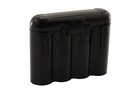 30 Black Aa Aaa Battery Battery Plastic Storage Case Holder Box Usa Ship