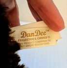 Dan Dee Singing Plush Christmas Dog W Red Santa Hat Tan brown Some Animation 12 