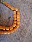 Antique Baltic Amber Misbaha 33 Prayer Beads Vintage Kahraman Tasbih Rosary