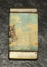     antique Early 1900   s Combination Pocket Match Safe Vesta   Cigar Cutter Vhtf