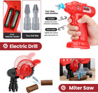 Kids Tool Bench  Toddler Workbench With Electric Drill And 78 Realistic Toy Tool
