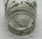Set Of 4 Vintage Libbey White Daisy Tumblers Gold Rim Mcm 10oz Water Glasses 