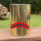 Vtg Texaco Havoline Supreme 10w-40 Motor Oil Can Gold 1 Quart Empty Clean