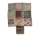 10 Pcs 100  Cotton Bandana Set 21  x21  Bulk Wholesale Lot Assorted Unisex Scarf