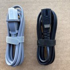 3ft Ac Powercord Cable Replacement For Tv Monitor Ps4 Ps5 Printer 2 Prong C7 Lot