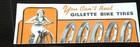 5 Unique 1930 s Advertising Ink Blotters Gillette Tires  Super X  Rawhide Nice