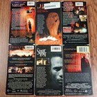 6 Horror Vhs Video Tape Bundle Lot  Stigmata  Frailty  The Ninth Gate  Godsend  