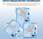 Freeze Dried Brine Shrimp Cubes - 100  Brine Shrimp Fish Food For All Tropica   