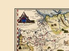 Historic Map - Siberia Russia - Ortelius 1575 - 23 X 30 56 - Vintage Wall Art