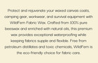 All-natural Fabric Wax For Rewaxing Canvas 10oz Can  Wildfern Fabric Wax