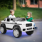 Joyldias White Electric 12v Battery Kids Ride On Car Mercedes-benz Toys W remote