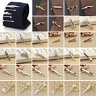 10pc Fashion Metal Men Tie Clip Necktie Pin Clasp Clamp Wedding Party Father Day