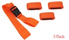 Spine Board Straps - Disposable Backboard Straps Pack Of 3 - Orange