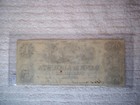 1861  1 Bank Of Augusta Georgia Ga Obsolete Currency Interest Note Civil War Era