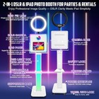 2 In 1 Photo Booth For Ipad   Camera App Control Party Photography Kit W  Light