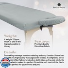 London Linens Soft Microfiber Massage Table Sheets Set 3 Piece Set - Includes