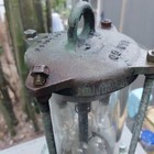Antique Electric Brass Bronze Battleship  Maritime Ship Light Unrestored Hanging