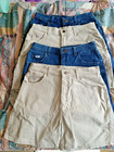 Ladies Vintage Lee Jeans Denim Shorts New With Tags 10m Lot Of 4 Pairs