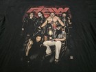 Wwf Wwe Shirt Adult Xxl Black Raw Is War The Shield Brock Sting Tee Mens Fade