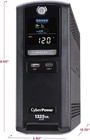 Cyberpower 10-outlet 1325va Battery Back-up And Surge Protector