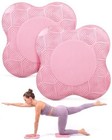 2-4 Pack Yoga Knee Pads  Tpe Cushion For Pilates Exercise   Non-slip Pink