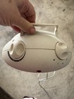 Impress White Portable Fan Heater 3 Heat Settings Carry Handle 120v