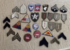 A Lot Of 29 Us Army Patches Of Different Vintages - Most In Very Good Condition