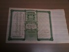 Antique Stock Certificate W  Issuers Record Stub  Belmont Water Co  Pa   Mint