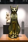 Rare Ancient Egyptian Antiques Of Authentic Cat Figurine Of Goddess Bastet
