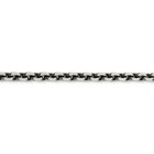 Sterling Silver 6mm Antiqued Cable Chain Necklace Or Bracelet Qfc144