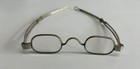 Antique 1800s Slider Wire Rim Eyeglasses Adjustable With Case