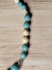 2-piece Set Made With Howlite Beads And Silver Plated Findings
