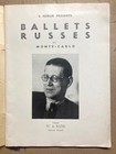 Vintage 1930s W De Basil Souvenir Program Russian Ballet Russes De Monte Carlo