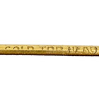 Antique Victorian Gold Hatpin Hat Pin Signed Edwadian