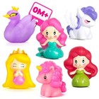  Baby Bath Toys - No Hole Bath Toys For Kids  Bath Tub Shower Toys For Newborn 