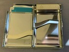 Vintage Cigarette Ad Image Case With Lighter Id Holder Wallet