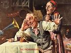 Thomas Edison Phonograph Invention Vintage Advertising Trade Card