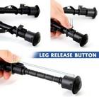 6  To 9  Adjustable Spring Return Hunting Rifle Bipod -sling Mount