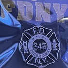 9 11 Pin Fire Department City New York Fdny 343  the Bravest  Maltese Cross 3 4 